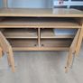 solid oak TV unit Image 3
