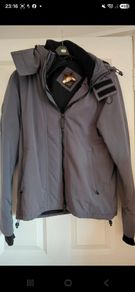 superdry mens winter jacket medium