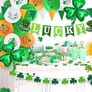 NEW SALE | St Patricks Day Decorations St Patricks Day Accessories, Welcome Lucky Banner Irish Bunting St Patricks Day Balloons Shamrocks Bunting Confetti for Home Bar Paddy's Day Irish Day Party Supplies Image 6