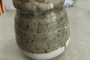 Signed  DOOLIN  pottery Ironstone Cutlery Drainer