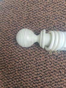 Long Curtain Pole & Finials