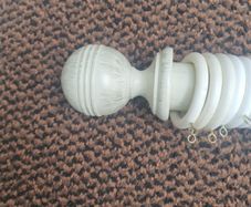Long Curtain Pole & Finials