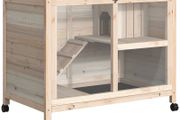 Small Animals Fir Wood Indoor Hutch (FREE POSTAGE)