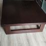 Beautiful large oak coffee table Image 10