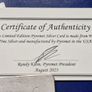 1 oz 2023 Pyromet silver .999 card with Coa in slip Image 3