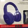 Blue Bluetooth Headphones Head Phones Image 4