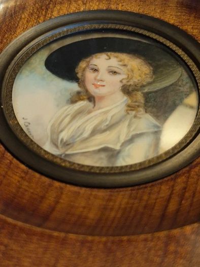 French Miniature Portrait