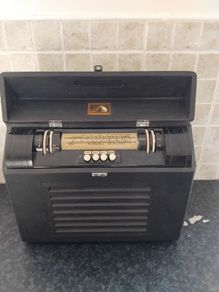 Vintage His Masters Voice Radio
