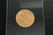 King George V Sovereign 1914 22k / CT gold coin