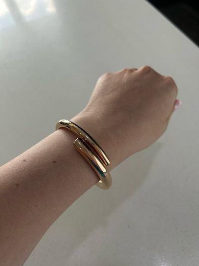 Calvin Klein rose gold bangle