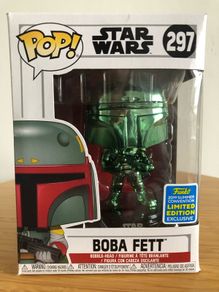 Funko Star Wars: Boba Fett Green Chrome (2019 Summer Convention)