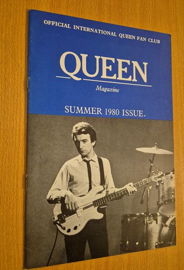 Queen Fan Club Magazines 1980 - Spring, Summer, Autumn & Christmas