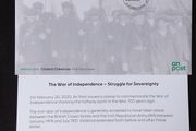 Ireland Stamps : War of Independence , First Day Cover - 2020