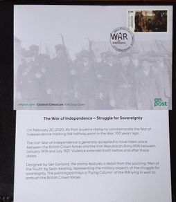 Ireland Stamps : War of Independence , First Day Cover - 2020