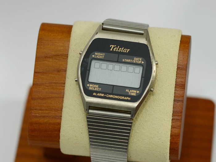 Rare Vintage Telstar LCD Quartz Watch