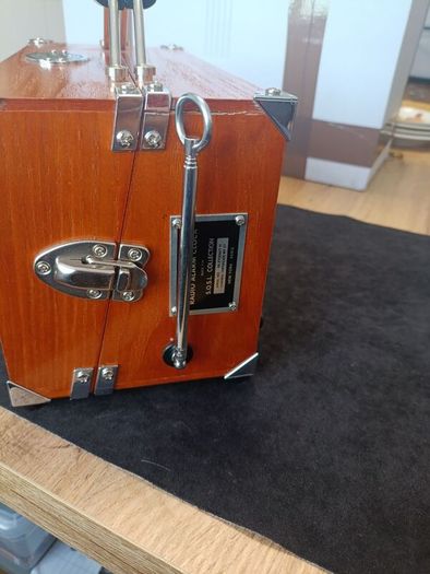 Spirit of St. Louis Aviator Alarm Clock Radio Flight Case S.O.S.L. Collection