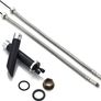 Unique Waterfall Tap Bathroom Sink Taps Black Basin Mono Mixer Tap Single Lever Commercial with UK Fittings for Bathroom Kitchen Faucet (FREE POSTAGE) Image 3