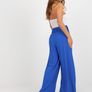 Smooth Airy Trousers with High Waist Image 4