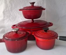 Cast Iron pots Livarno Ernesto Le Creuset