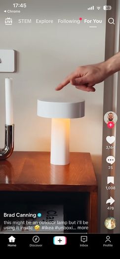 Ikea Solvinden Table lamp