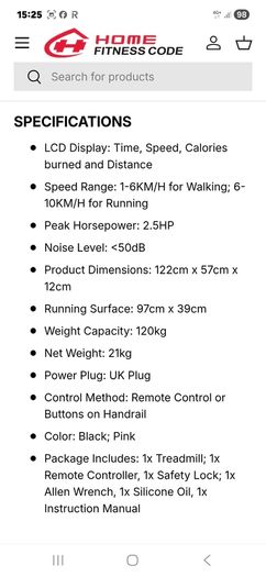 treadmill