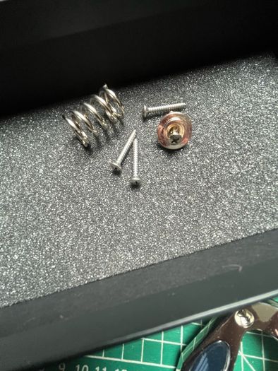 Duesenberg "super Tremola" B5 Type Tremolo + Drill-free Adaptator Kit
