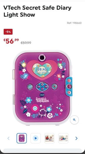 Vtech Secret Safe Diary Light Show