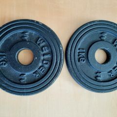 Weider 1kg weights