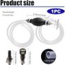 Diesel Fuel Priming Bleeding Pump Tool with Oil Pipe 30+30cm Tube Siphon Pump Kit Reusable Fuel & Water Pump for Gasoline, Oil Diesel Gas Exhaust Tool for Ford PSA Landrover Jaguar Volvo and Others Image 2