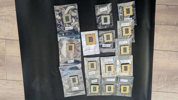 Selection of Intel Core ix/Pentium 1st to 7th generation processors