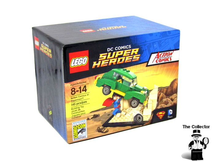 Lego Super Heroes Superman SDCC 2015 Limited Edition DC Action Comics #1 New Sealed Very rare Number 120 of 1500
