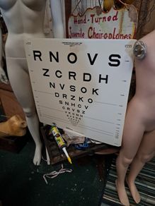 Vintage Eye Chart