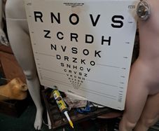Vintage Eye Chart