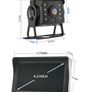 10m Car Rear View Camera with Monitor For Truck Vehicle Van Camper Trailer Parking 4.3" Screen Rear Camera 9-36V Night Vision Easy Installation Image 2