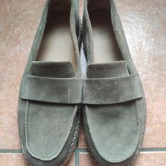 Zara Men's Suede Espadrille Loafers  Size EU 44 UK 10