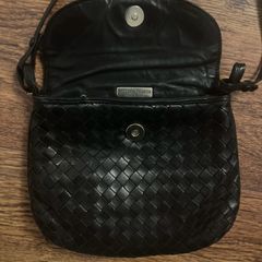 Bottega Veneta cross body bag black