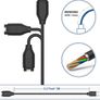 1M USB C Charger Cable for Garmin Fenix 7 7S 7X 6 6S 6X Pro 5 5S 5X Plus,Forerunner 55 45 45S 255 245 945 955,Vivoactive 5 4 4S 3,Venu 2 2S Sq, Instinct 2 Solar,Approach S10 S40 S60,Vivomove 3 3S Image 2