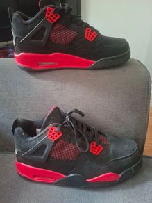 Nike Jordan/Colour: Black/Red..Size: 8.5 UK..43 EU