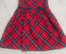 Girls tartan dress