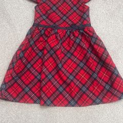 Girls tartan dress