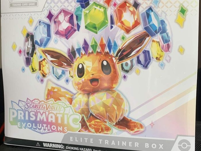 Pokemon Prismatic Evolutions Elite Trainer Box