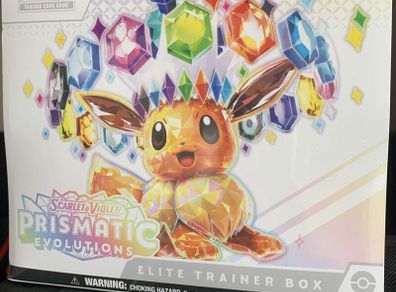 Pokemon Prismatic Evolutions Elite Trainer Box