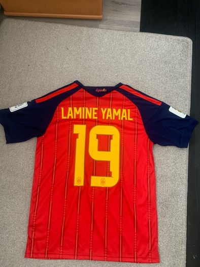 Spain World Cup 26/27 winning jersey Lamine Yama