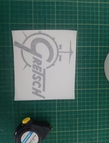 Drum sticker