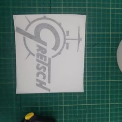 Drum sticker