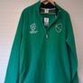 Ireland Rugby. Official IRB Rugby World Cup Japan 2019 Ireland Half Zip Fleece Top. Brand New With Tags. Image 3