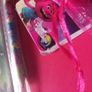 Trolls key chain colouring book and pen Image 5