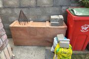 Wood crate plywood