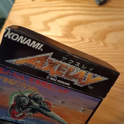 Axelay Nintendo Super Famicom.