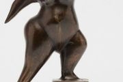 Off-Balance Lady - Bronze